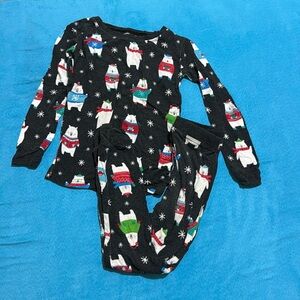 Little sleepies 4T polar bears